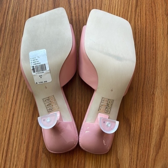 Jeffery Campbell Square-toe Mules. NWT - Picture 3 of 4